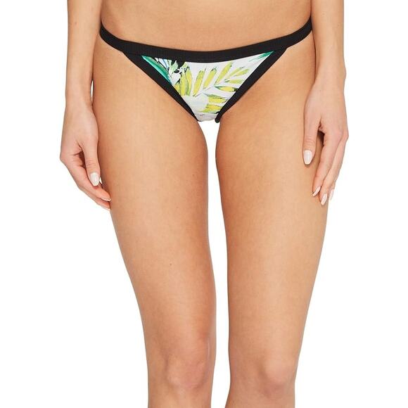 Hurley Women's Quick Dry Garden Cheeky Surf Bottom, Pure Platinum - Large - Picture 1 of 3